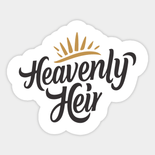 heavenly heir Sticker